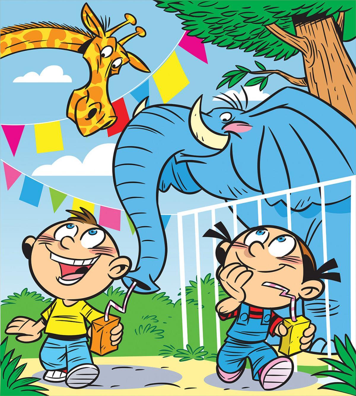 Mischievous Elephant Boy — Pattern