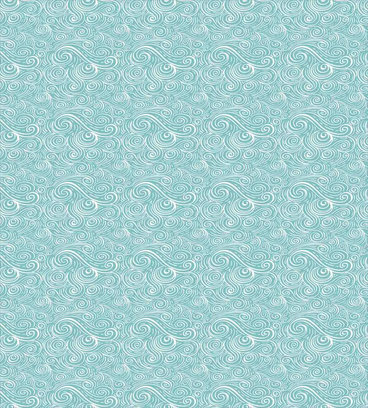 Ocean Waves Curls — Pattern