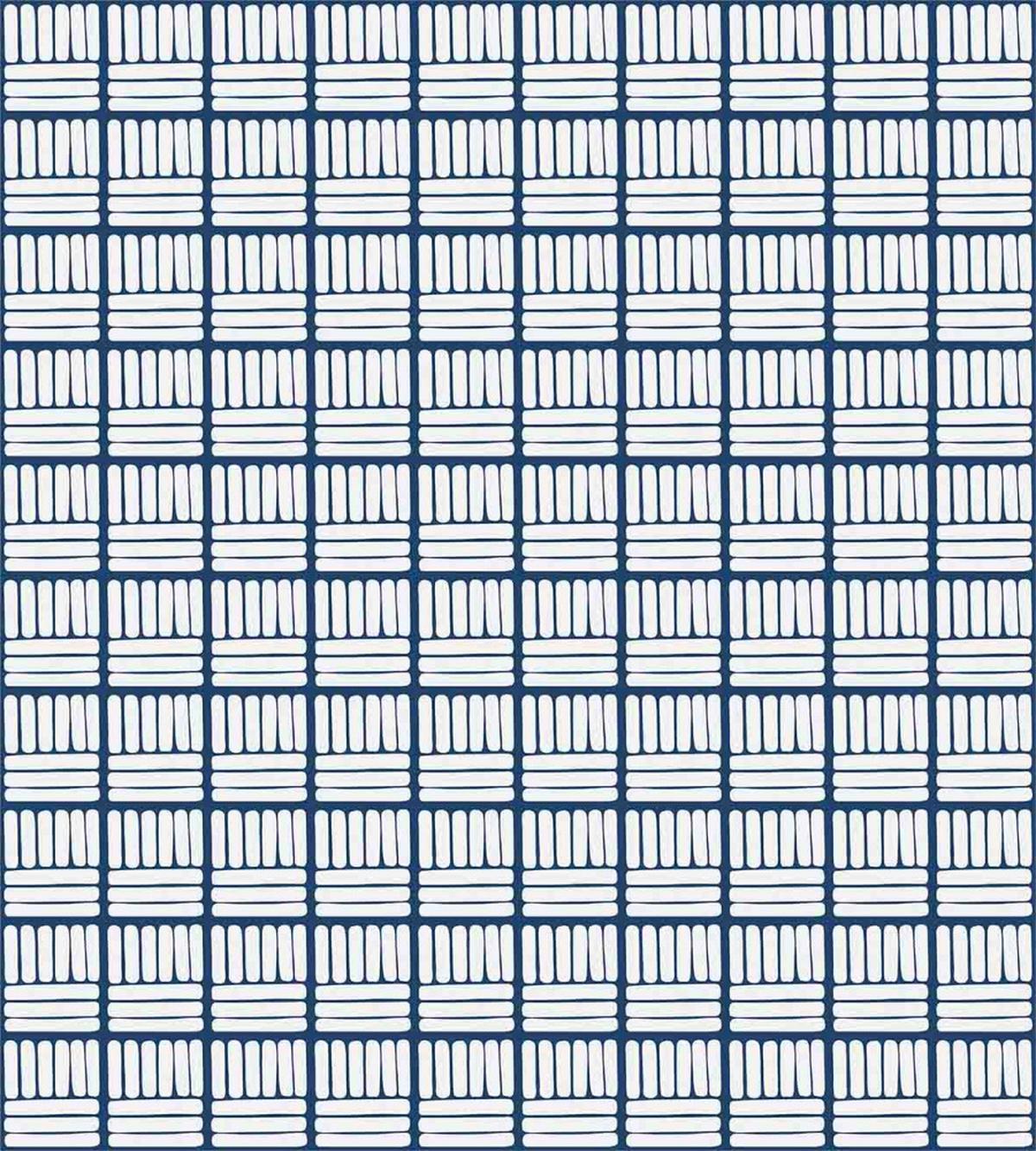 Hand Drawn Delft Stripes — Pattern