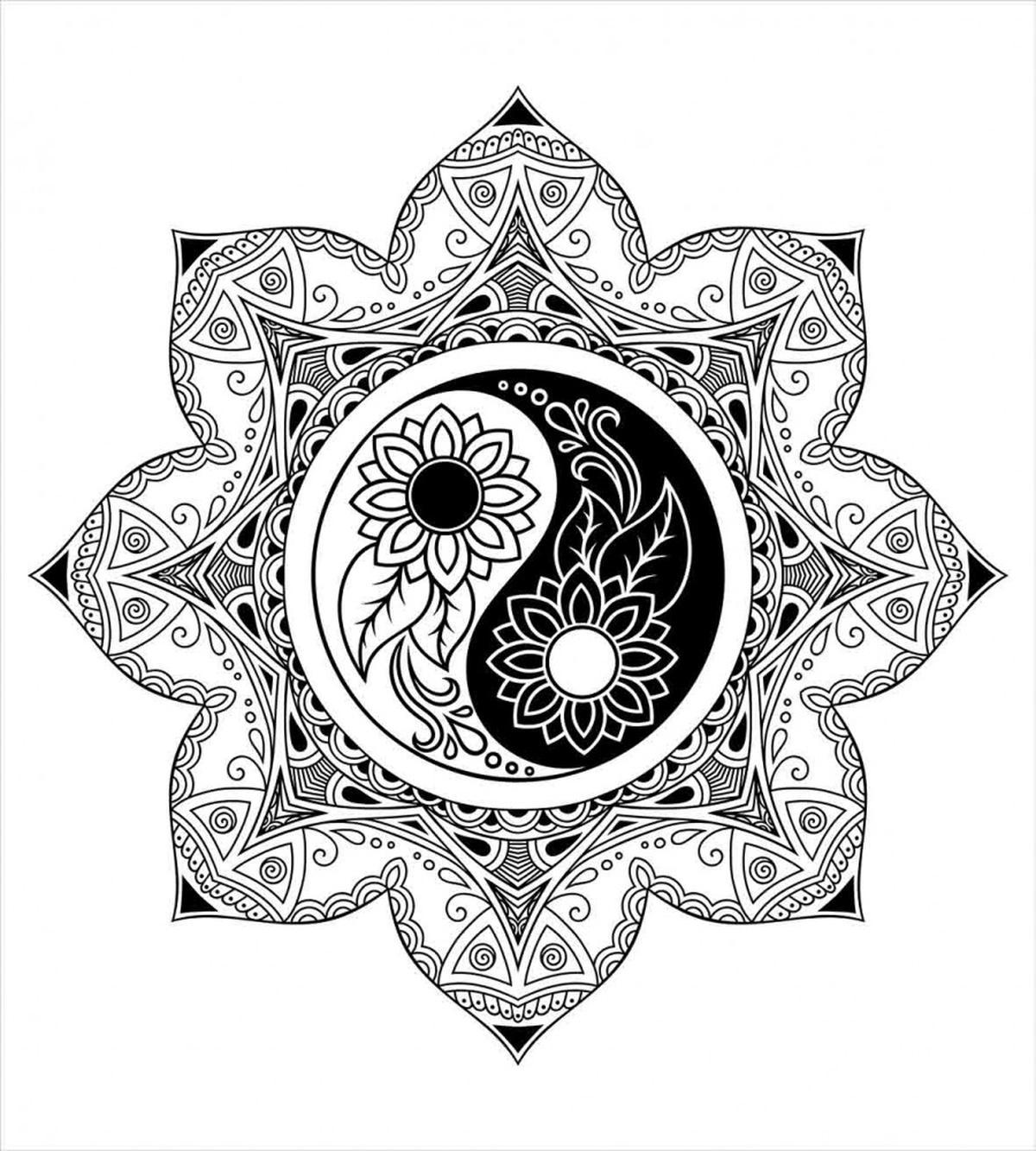 Boho Mandala Sign — Pattern