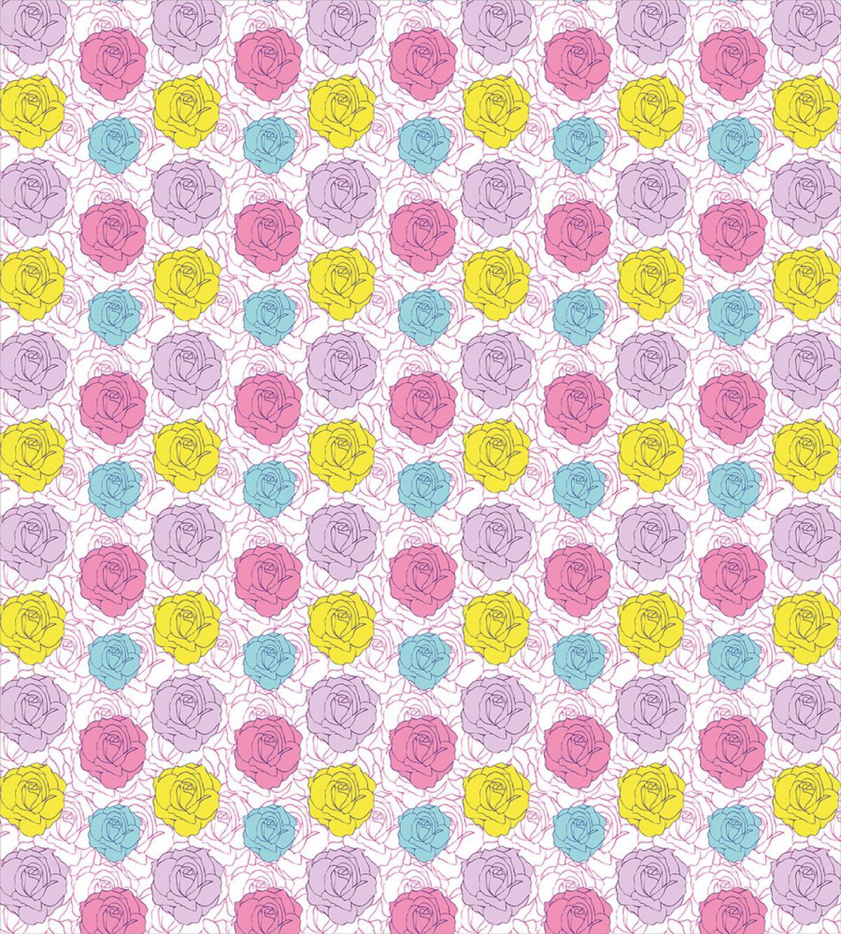 Colorful Vignette Flora — Pattern