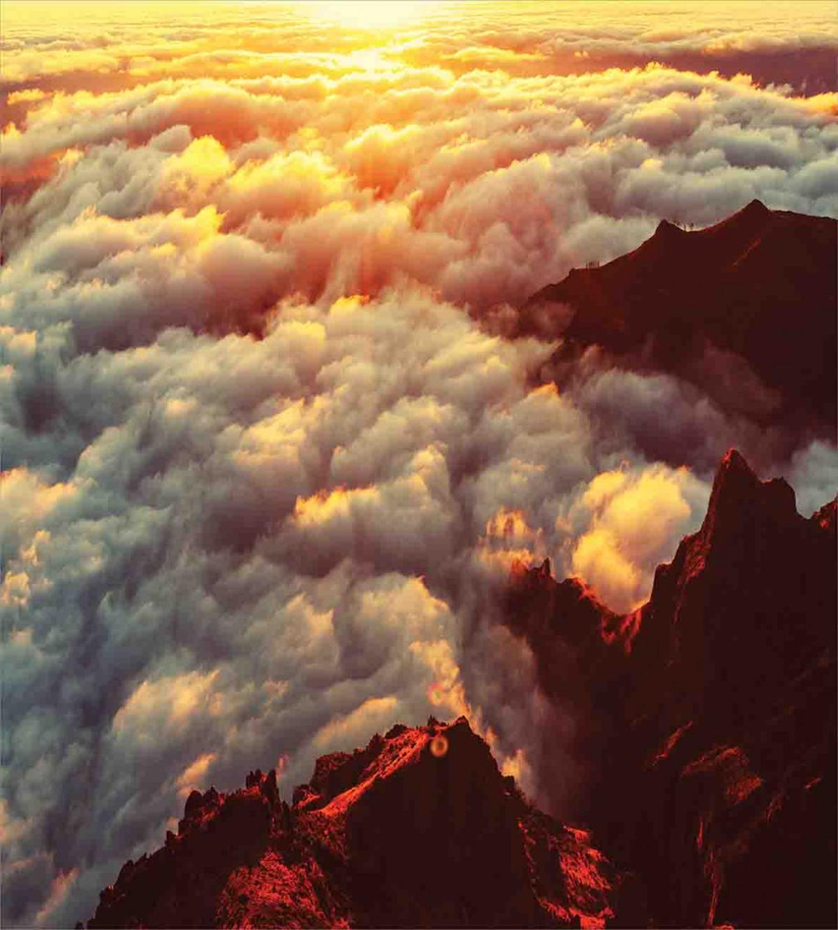 Natural Beauty Sunset — Pattern
