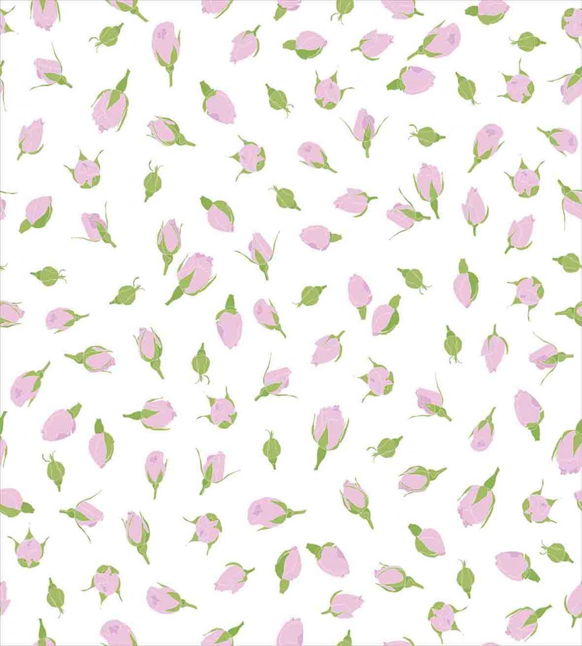 Rosebuds Romantic Nostalgic — Pattern