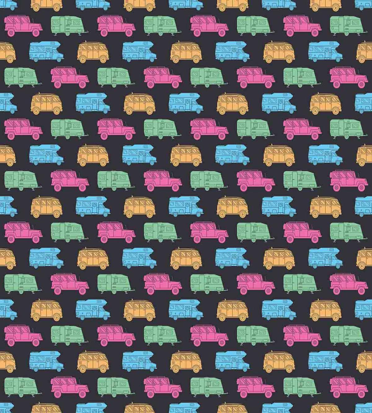 Camper Traveler Truck Pattern — Pattern
