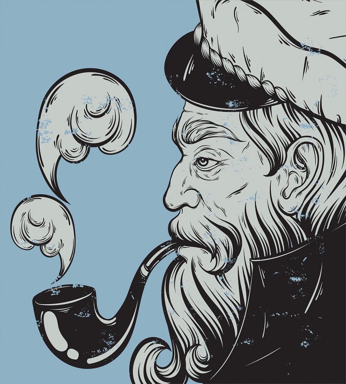 Old Seaman Pipe — Pattern