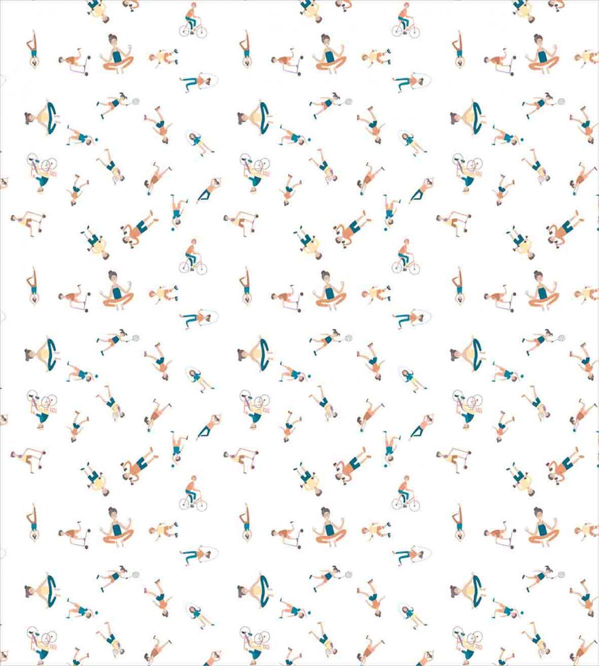 Young Active People — Pattern