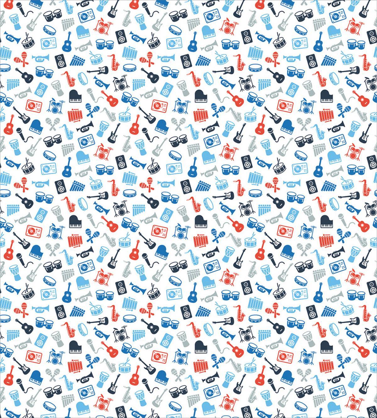 Retro Band — Pattern