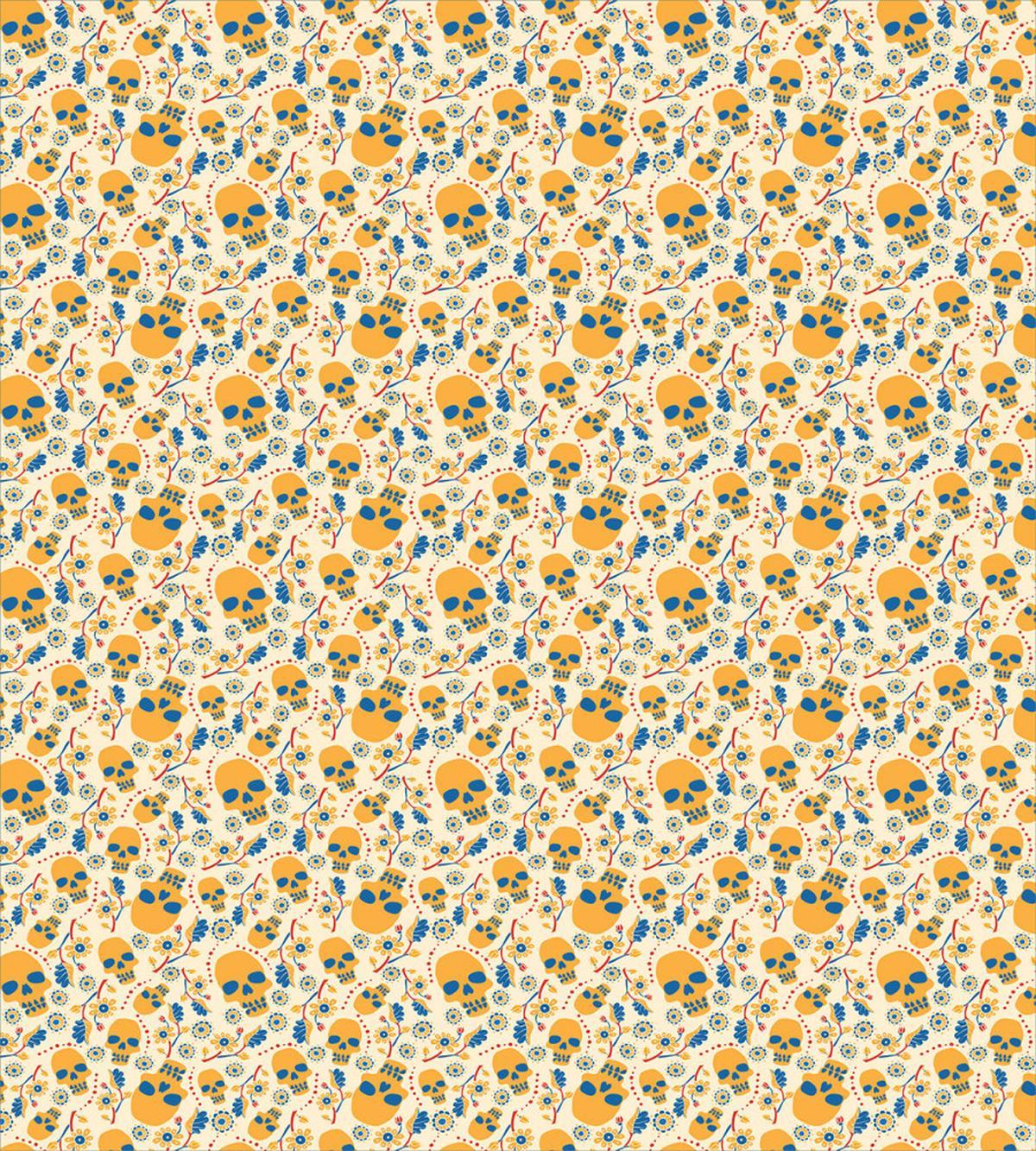 Colorful Floral Gothic Item — Pattern