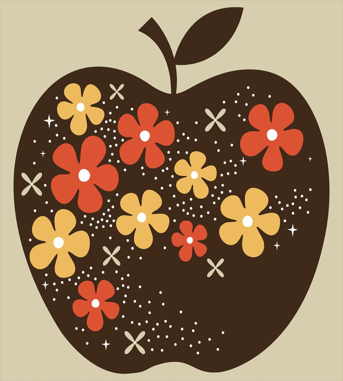 Vector Big Apple — Pattern
