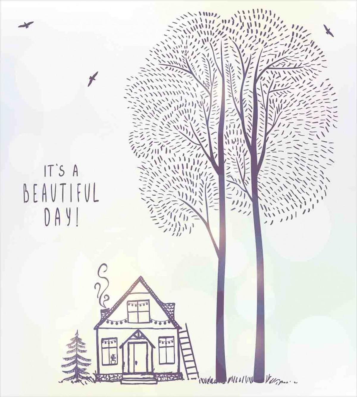 Sketch Country House — Pattern