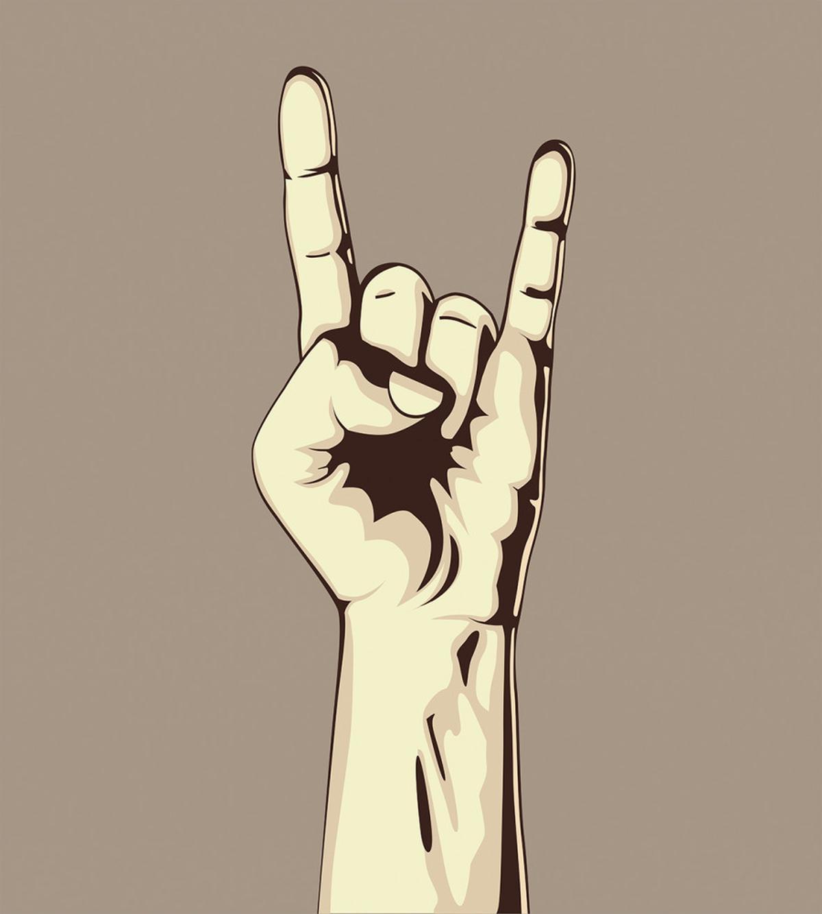 Hand Sign Vintage — Pattern