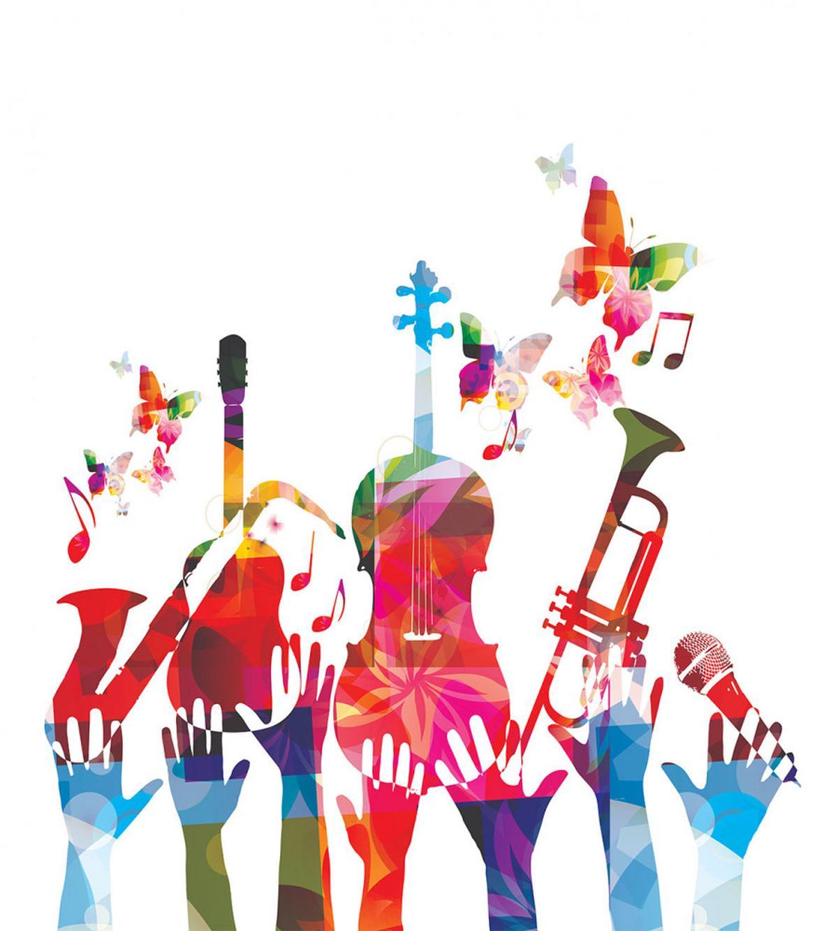 Vivid Polygonal Instruments — Pattern