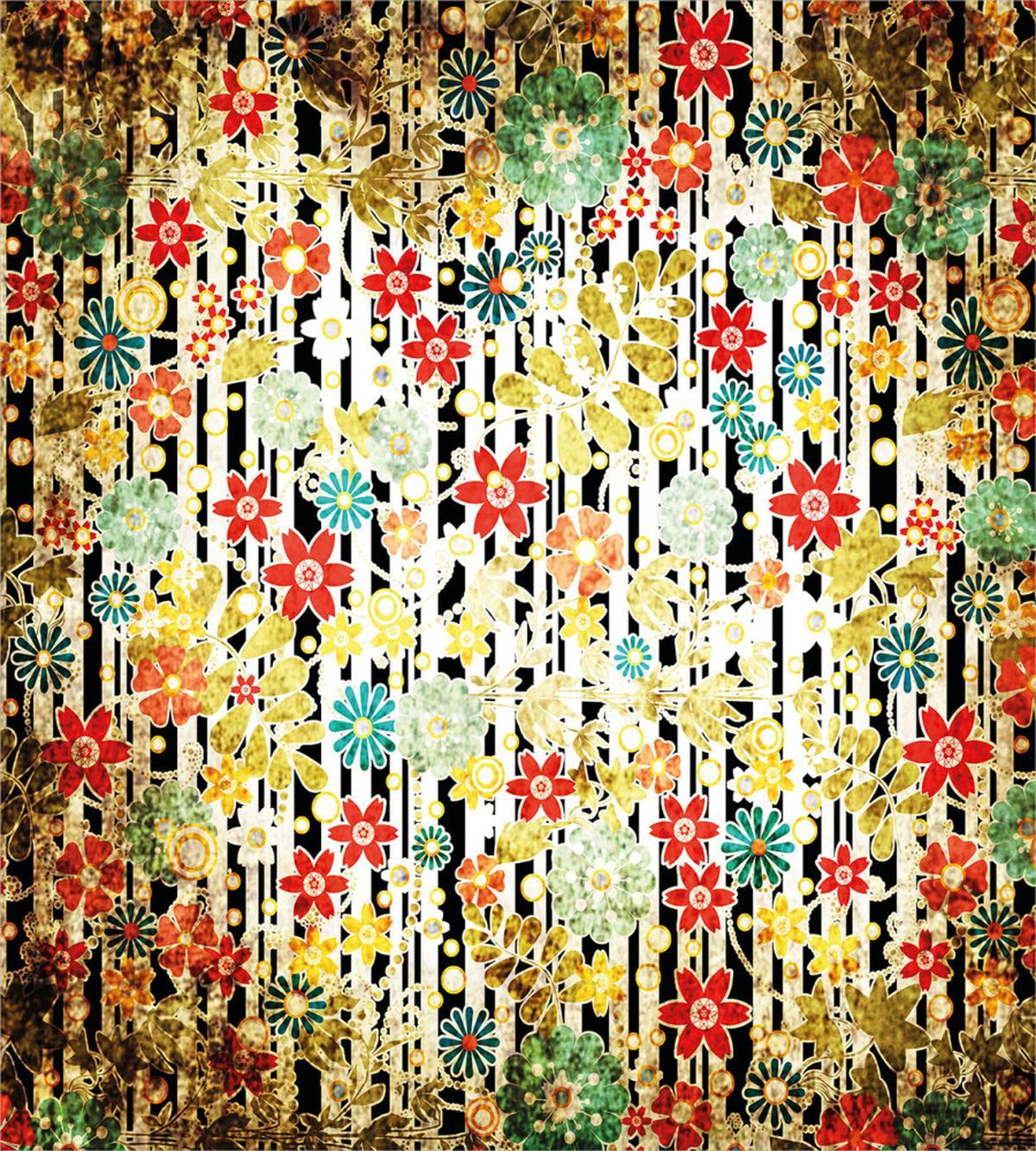 Ivy Leaves and Scenery — Pattern