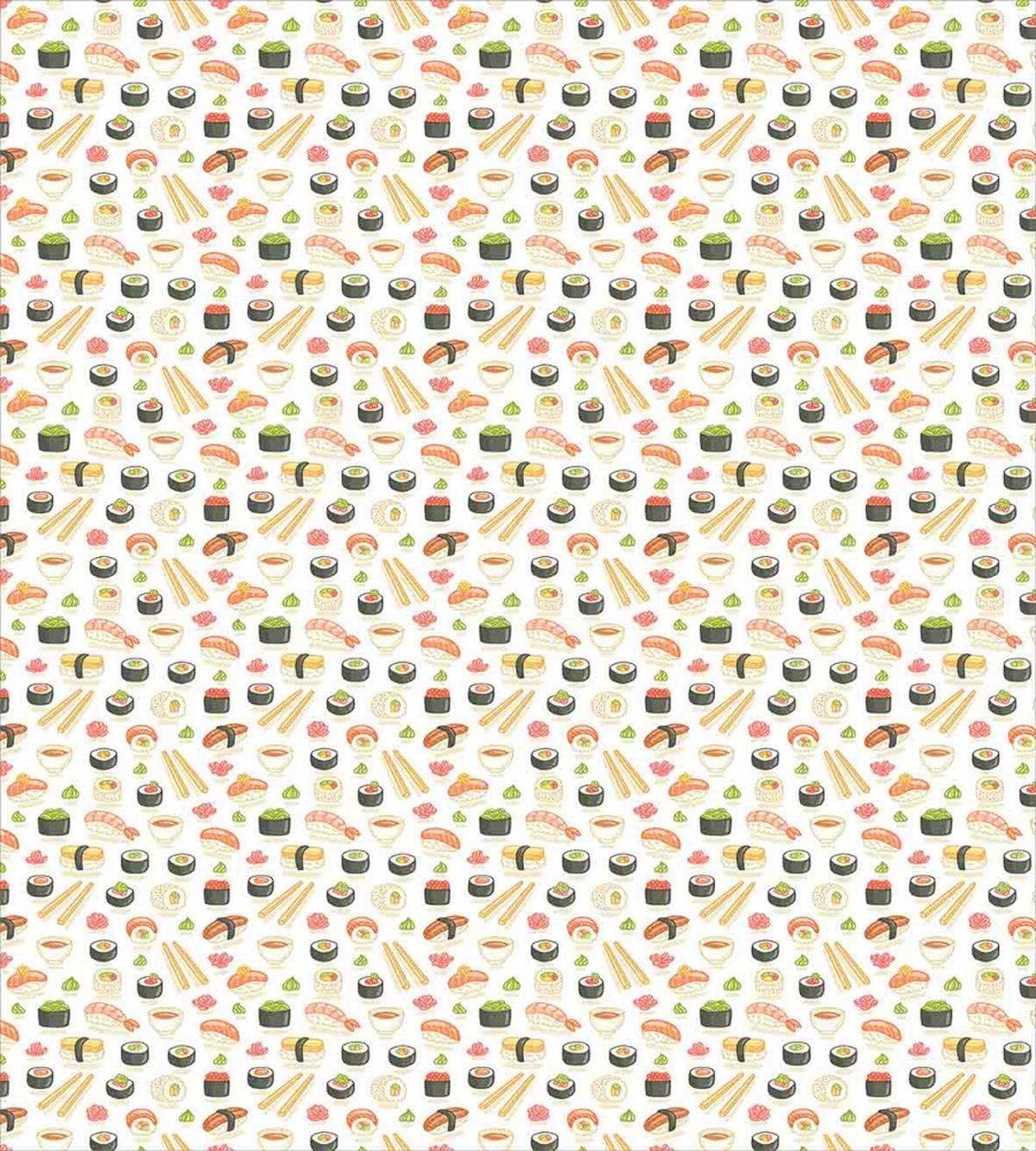 Cartoon Yummy Food Pattern — Pattern