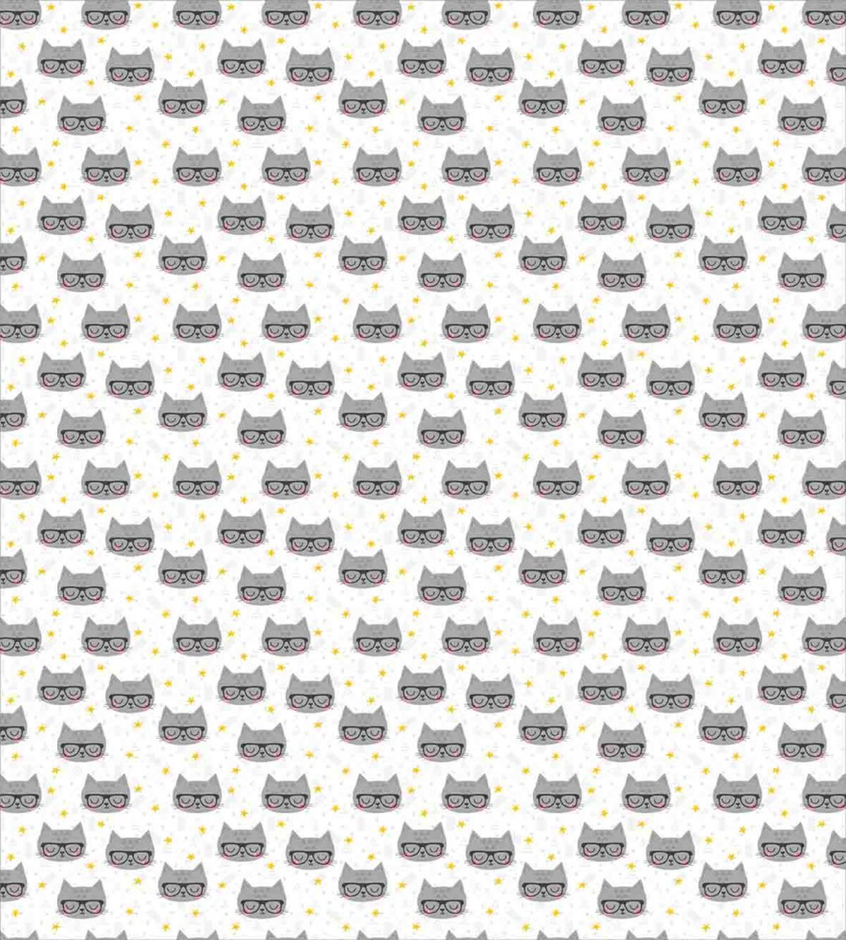 Hipster Kitties Glasses — Pattern
