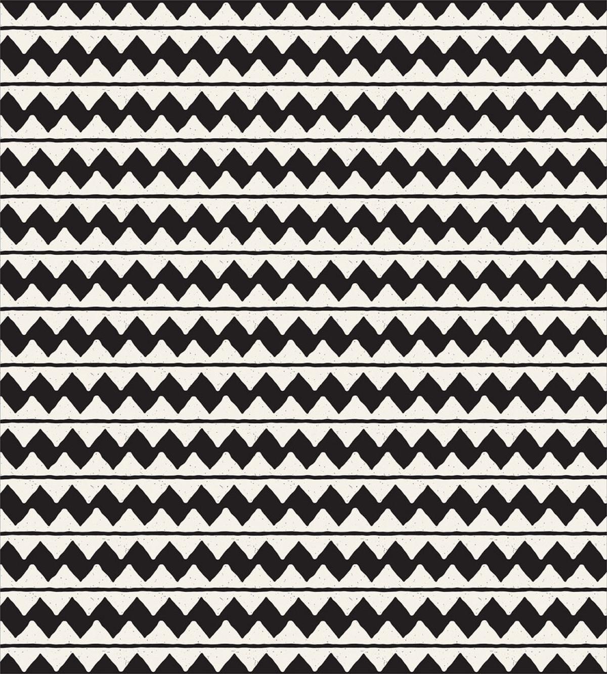 Retro Grunge Lines Zigzags — Pattern