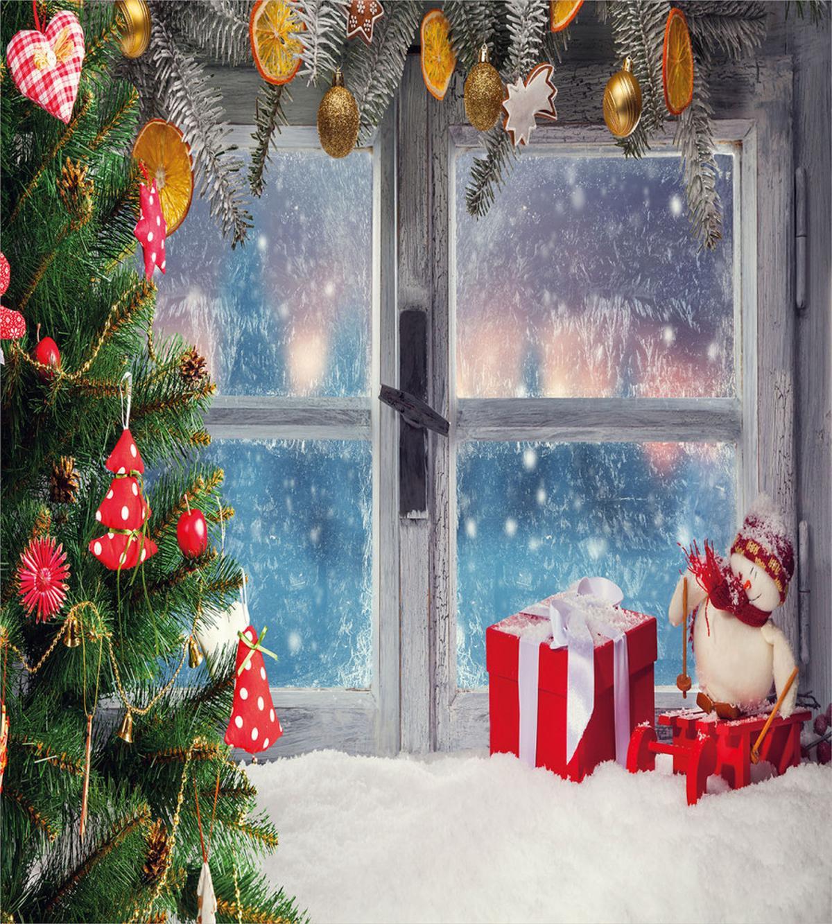 Noel Tree Gift Snowman — Pattern