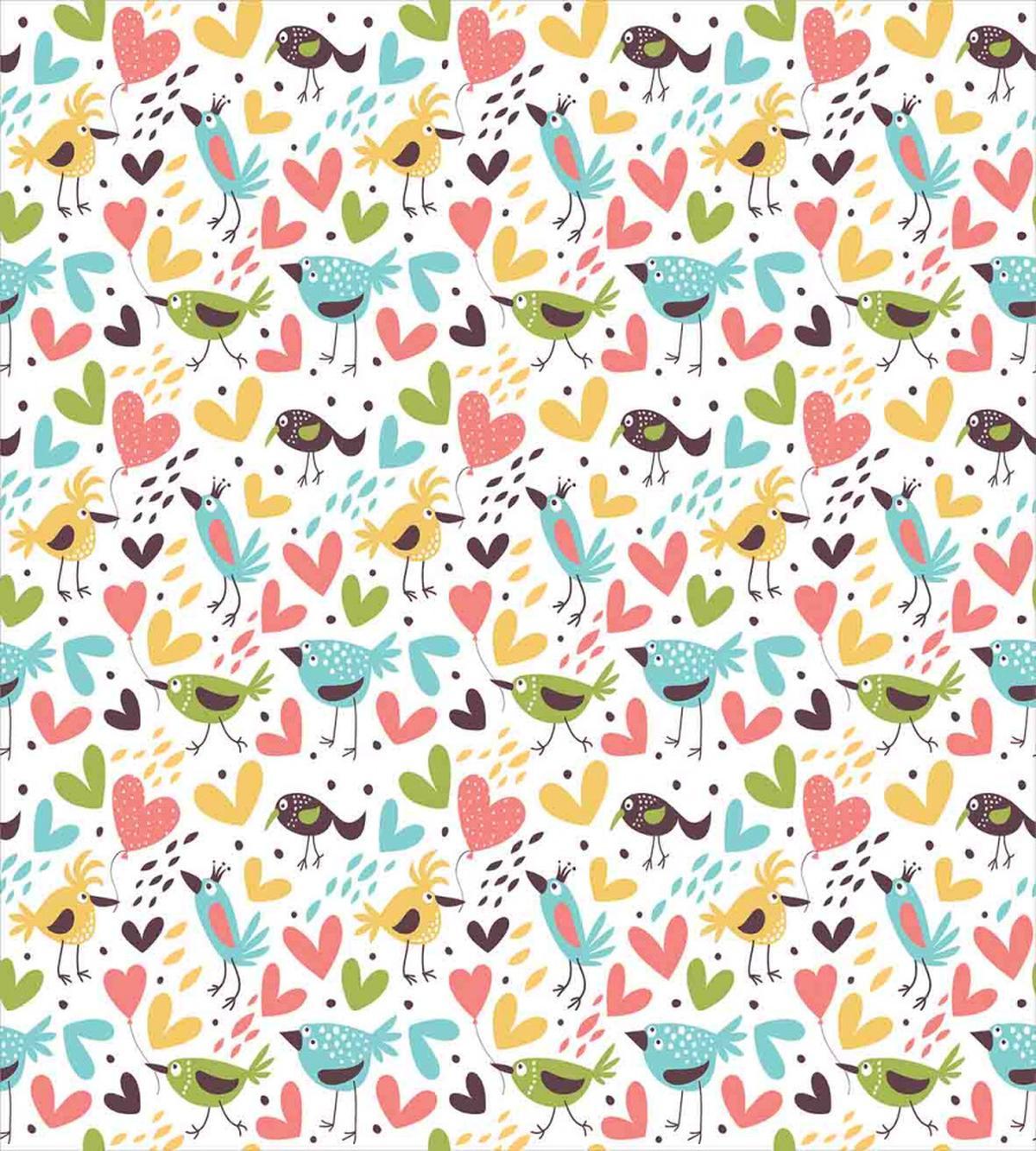 Kingfisher and Sparrows — Pattern