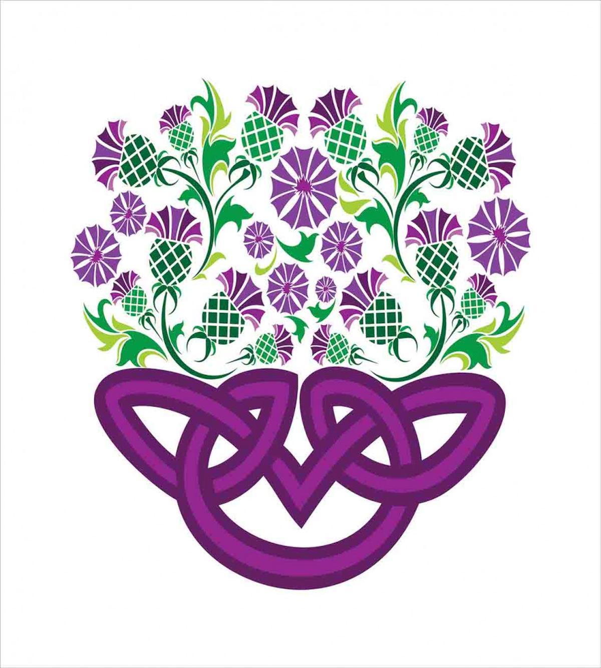 Celtic Knot Basket Form — Pattern