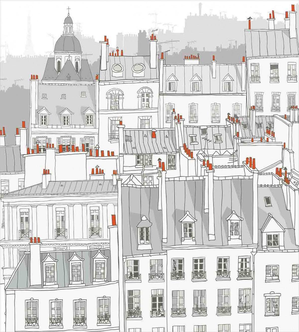 Paris Aerial Scenery — Pattern