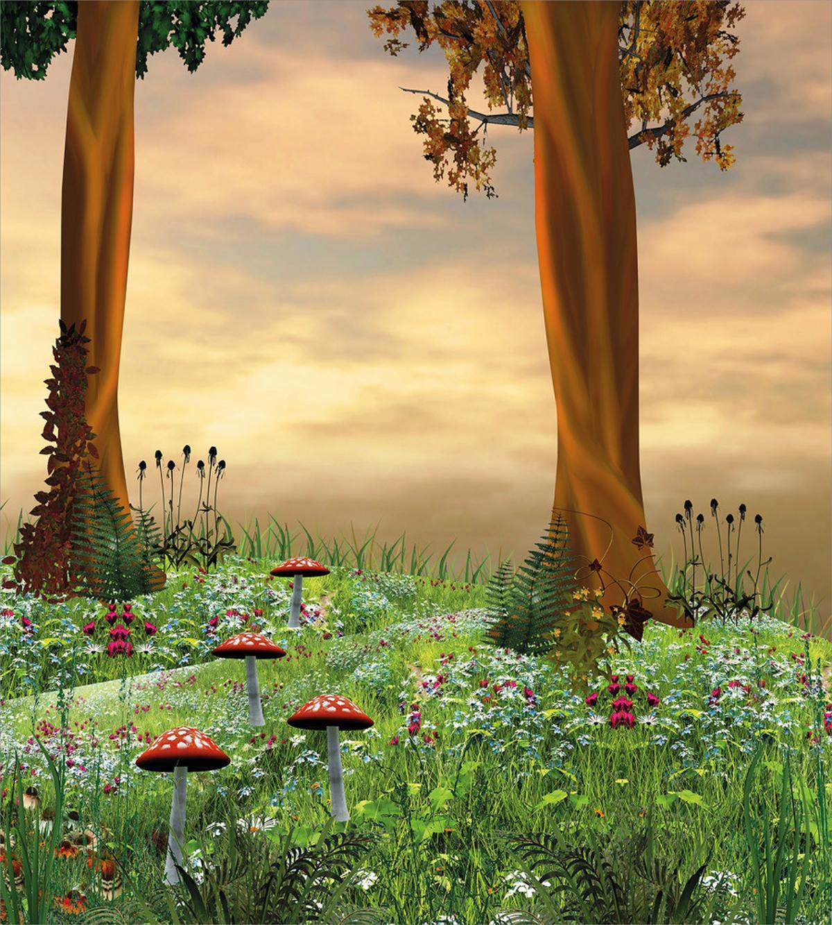 Enchanted Woods Sunset — Pattern