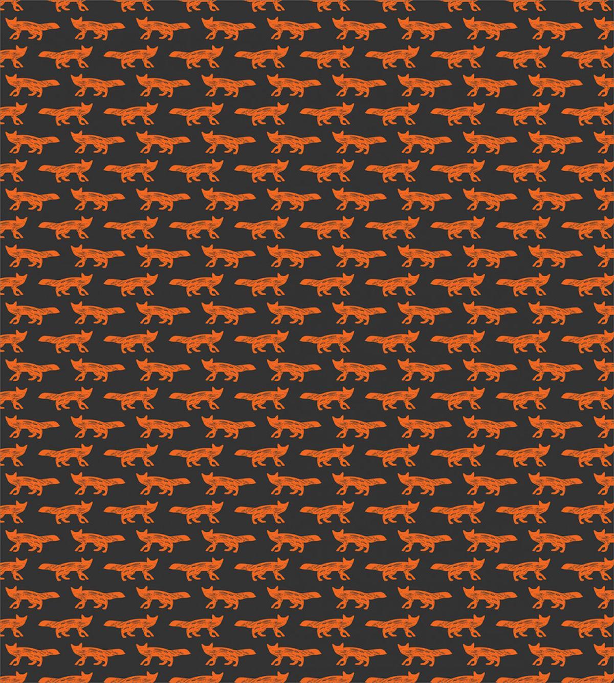 Forest Animal Silhouette — Pattern