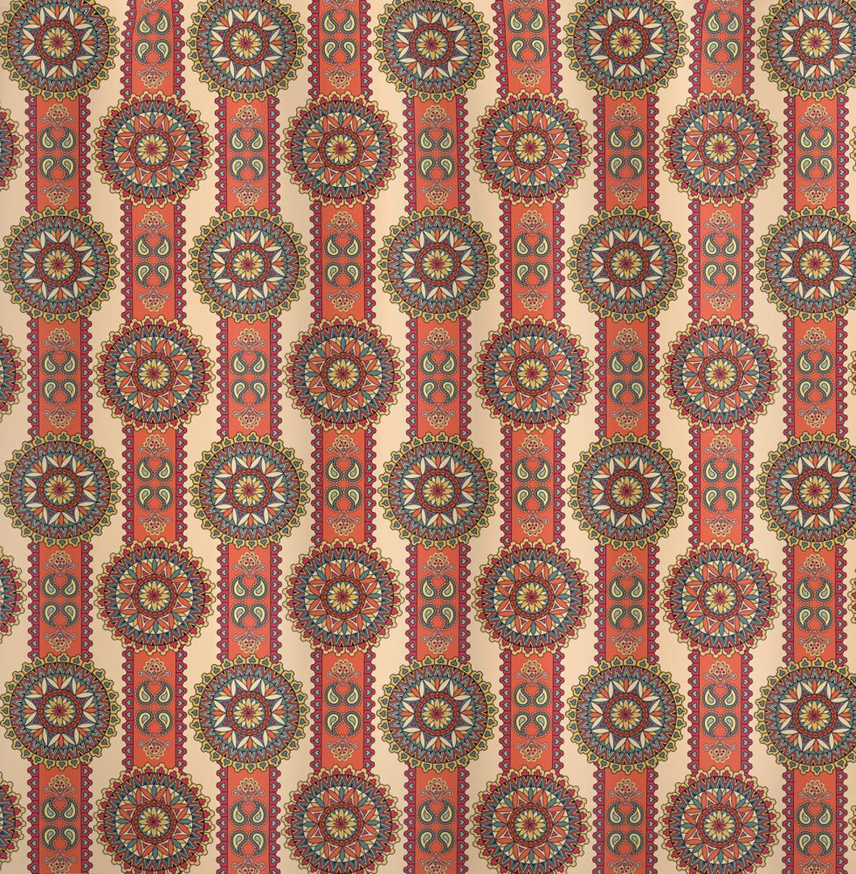 Medallion and Paisley Details — Pattern
