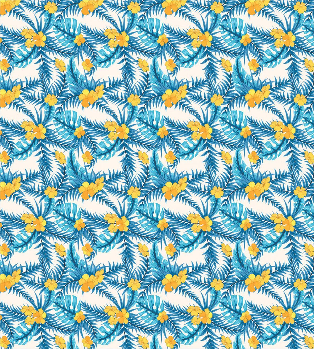 Exotic Leaf Monstera Palm — Pattern