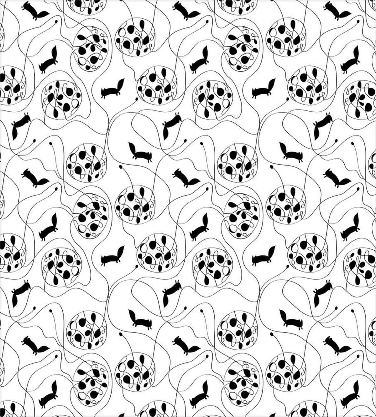 Doodle Style Circles — Pattern