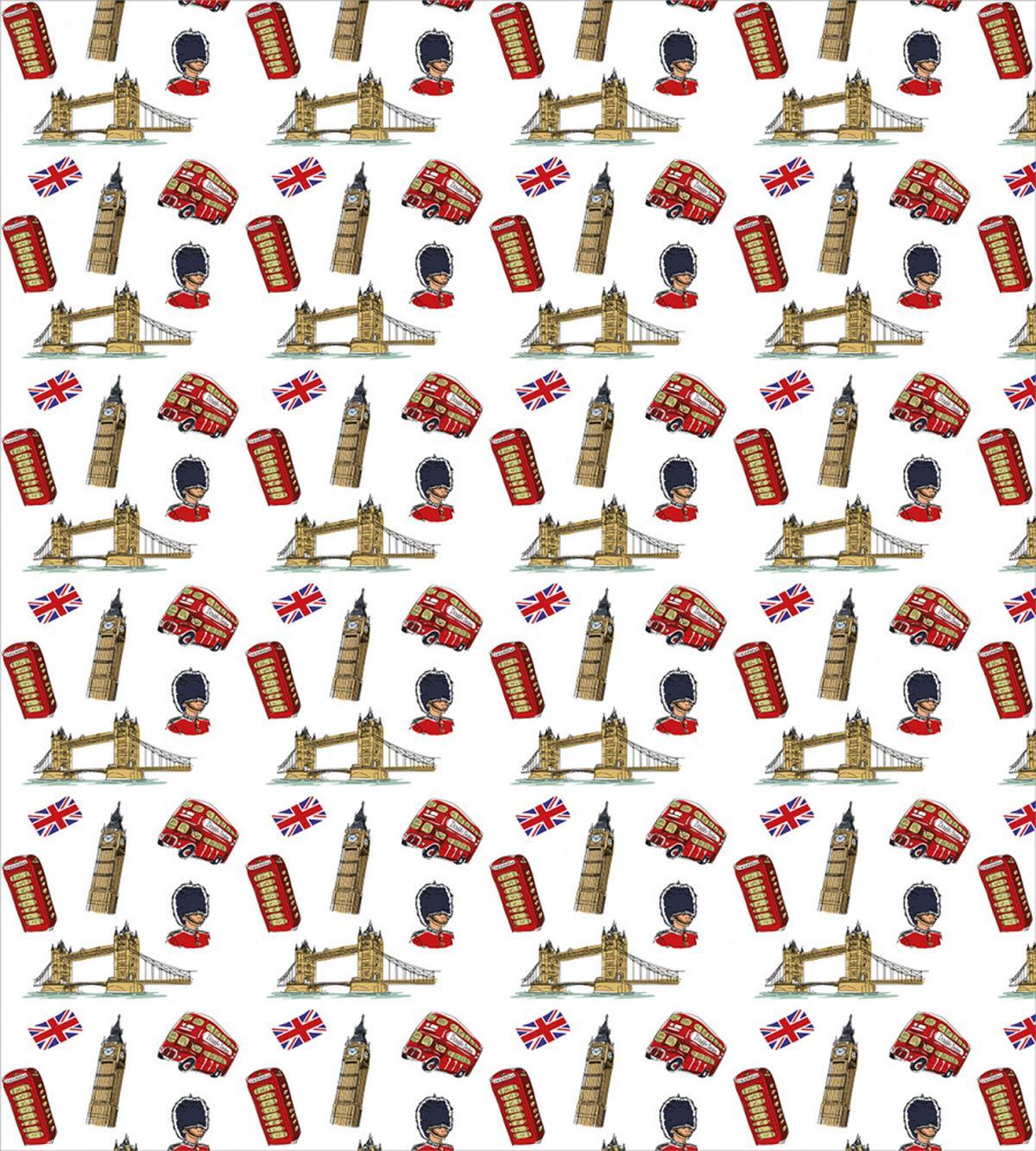 Big Ben Tower Bridge UK — Pattern