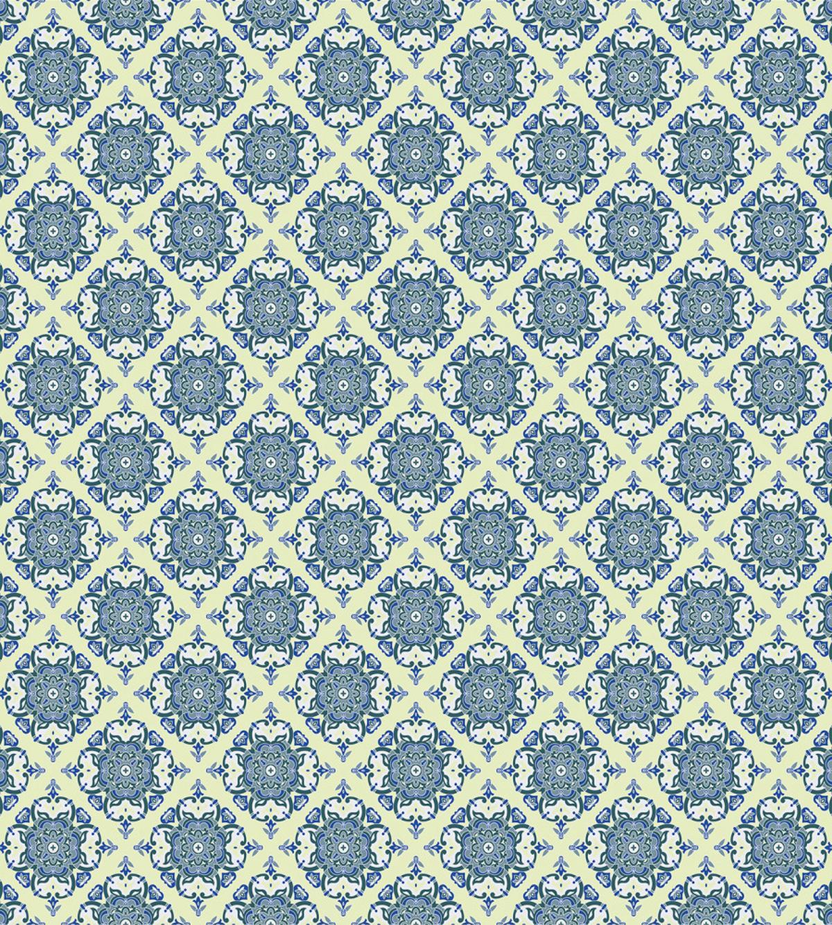 Curvy Floral Motifs — Pattern