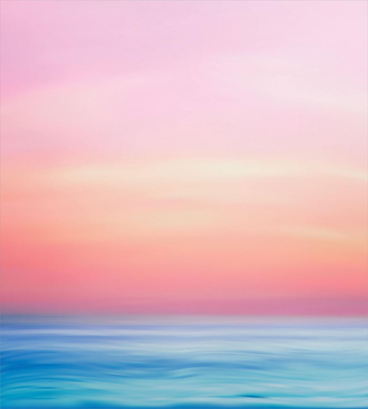 Ombre Sunset Calm Ocean View — Pattern