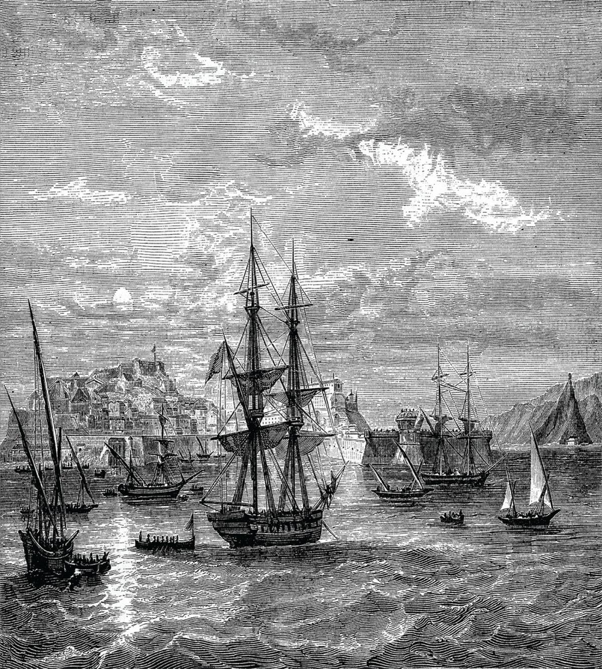 History of France Elba — Pattern