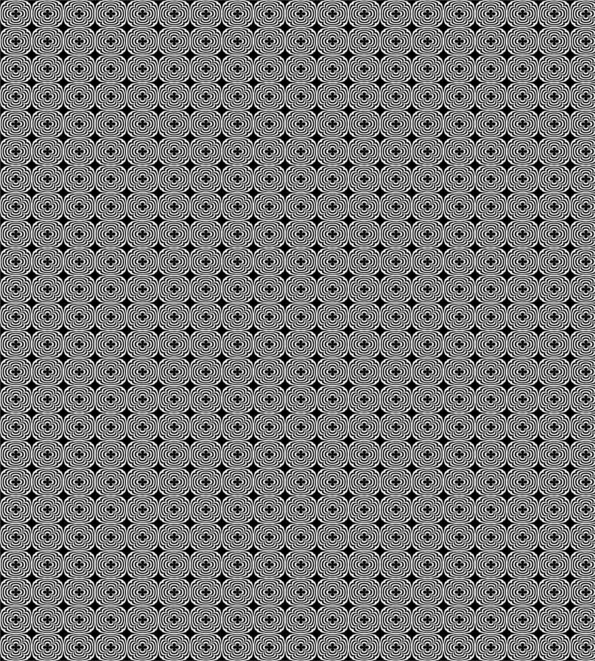 Curved Half Circles — Pattern