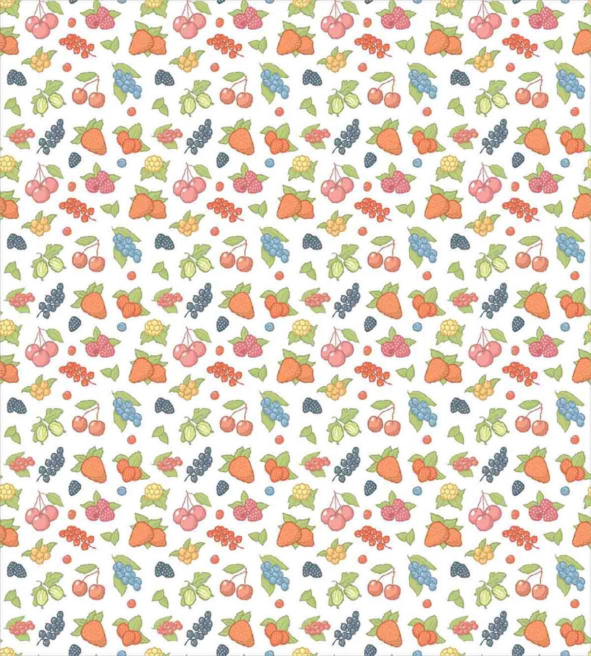 Soft Grape Cherry Strawberry — Pattern