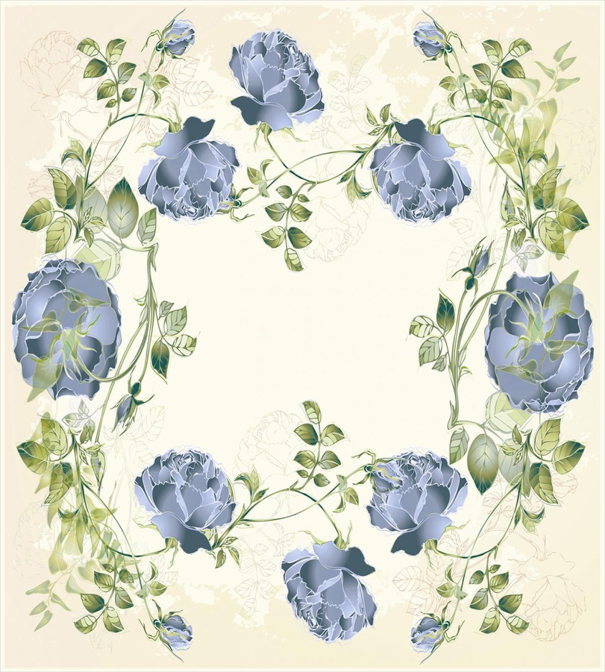 Vintage Roses Framework — Pattern