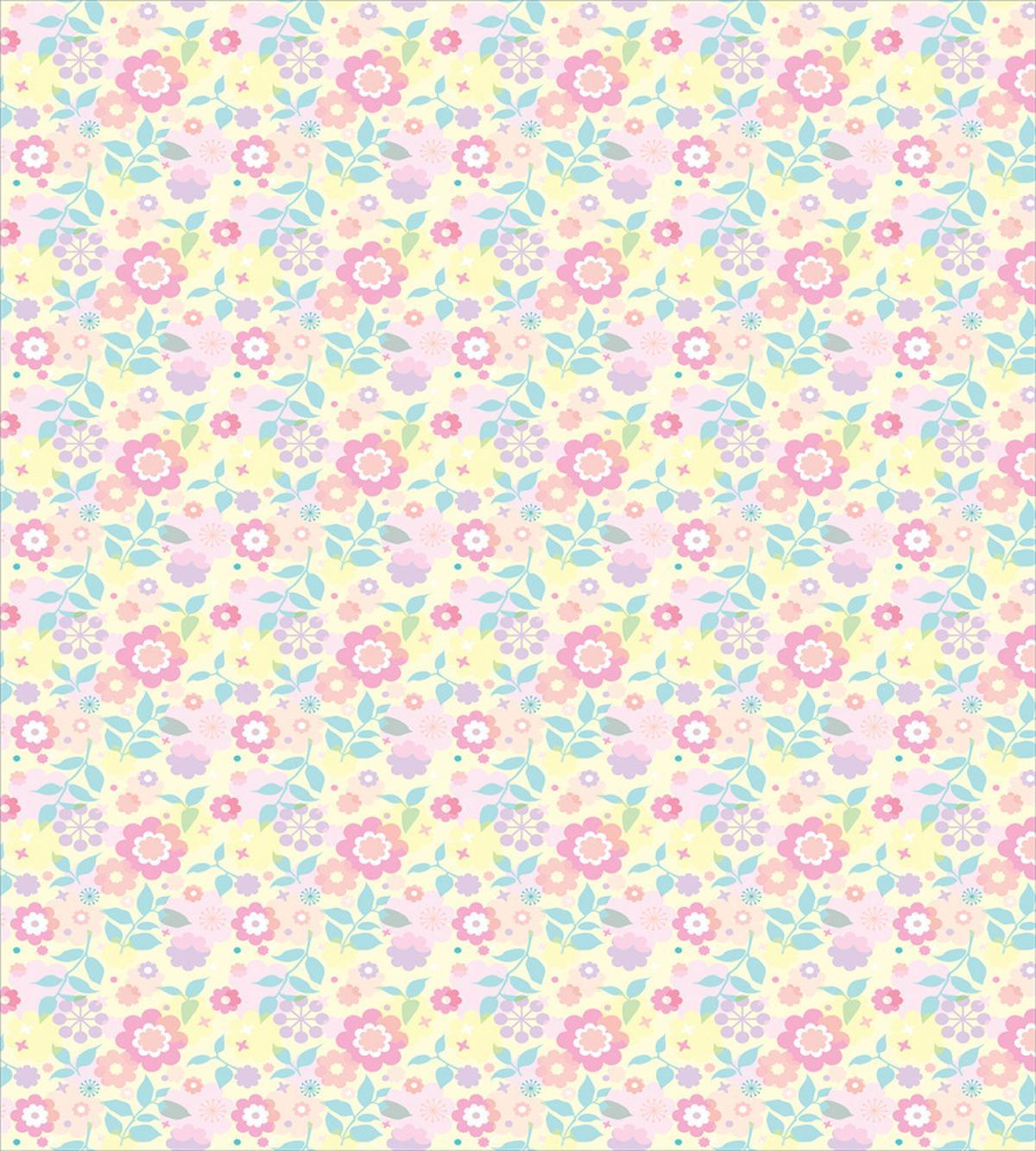 Pastel Colored Petals — Pattern