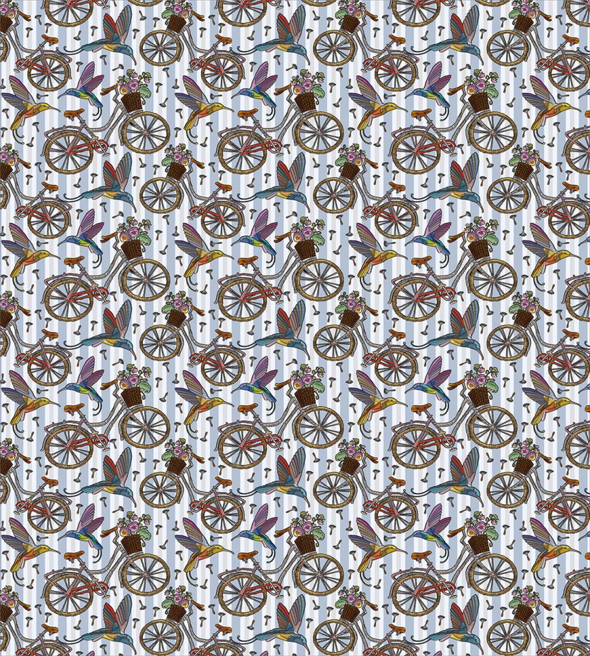 Nostalgic Flower Bird — Pattern