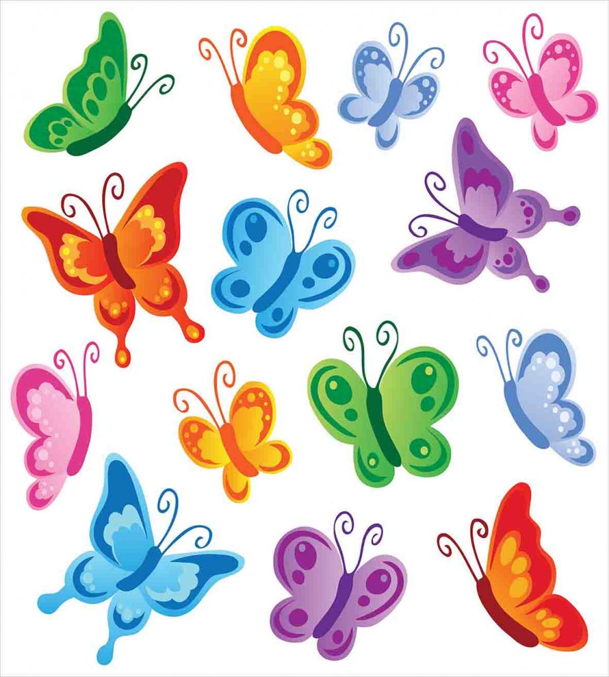 Colorful Ornate Wings — Pattern