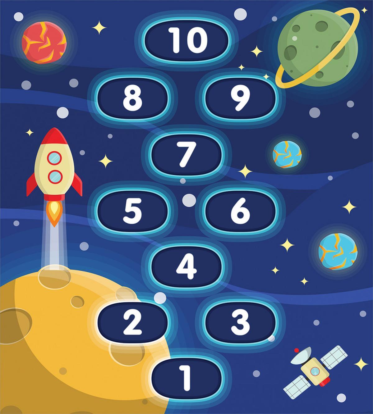 Hopscotch Game — Pattern