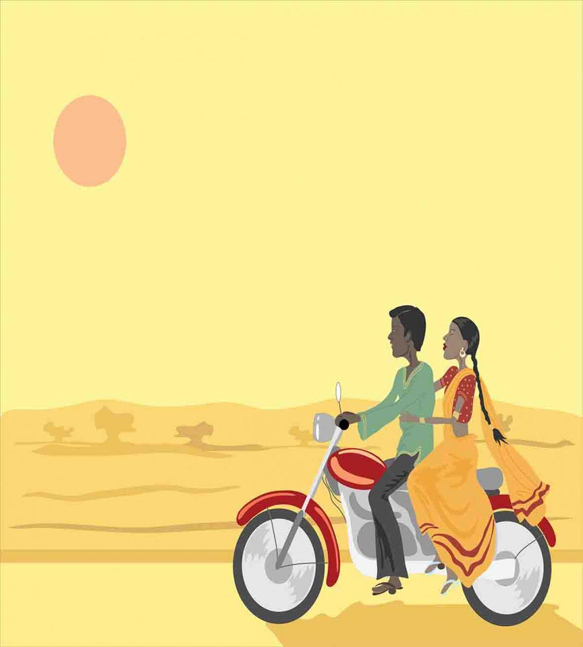 Couple Sunset — Pattern