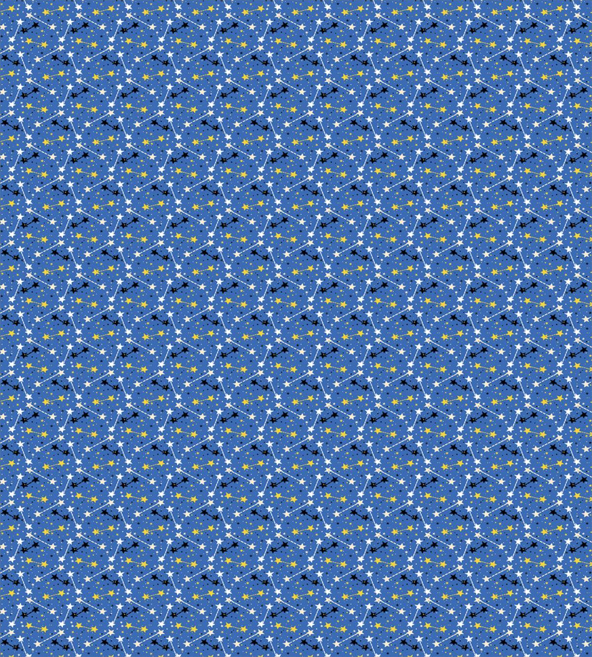 Night Sky with Stars — Pattern