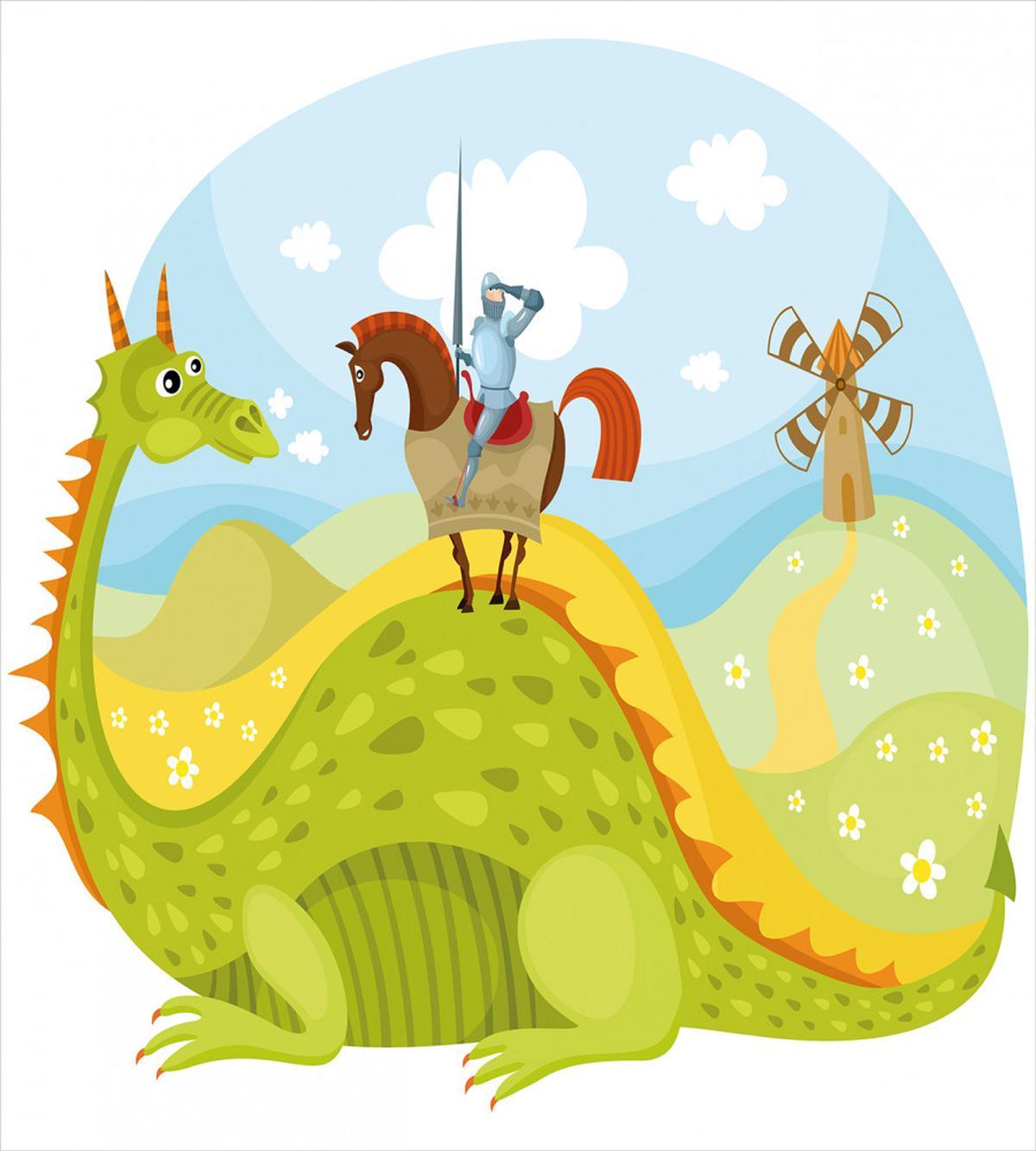 Knight and His Horse — Pattern