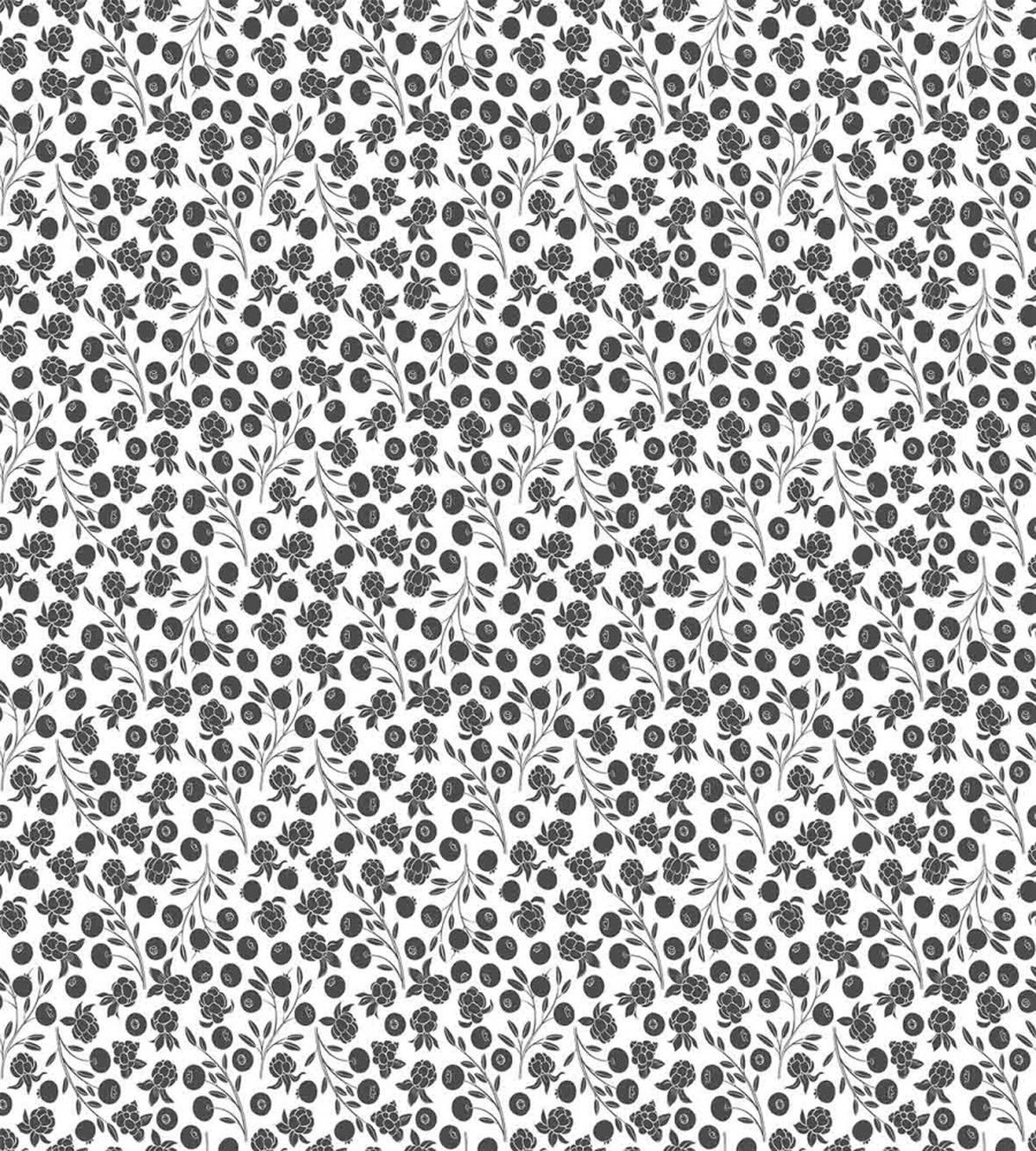 Monochrome and Botanical — Pattern