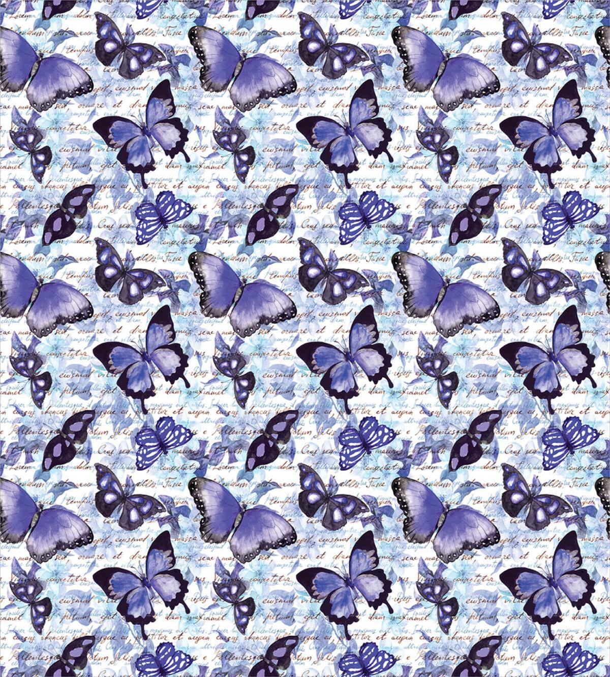 Old Flowers Butterfly — Pattern