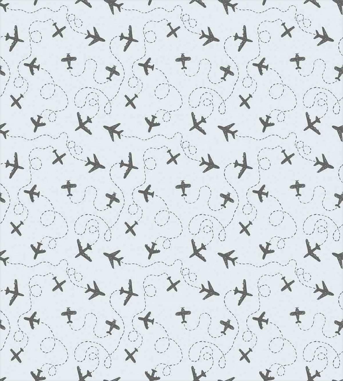 Planes with Swirls — Pattern