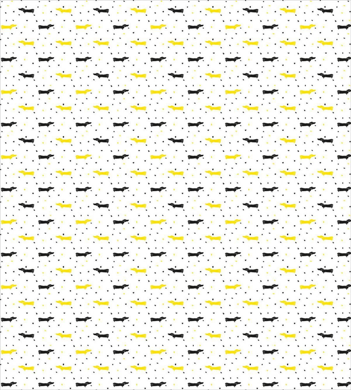 Bicolour Dogs and Hearts — Pattern