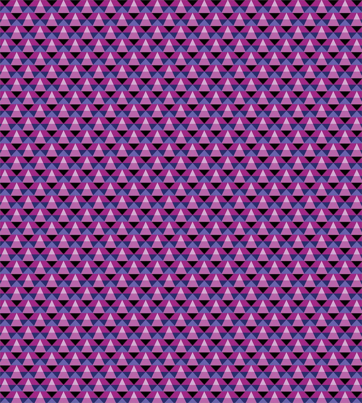 Triangles in Purple Shades — Pattern