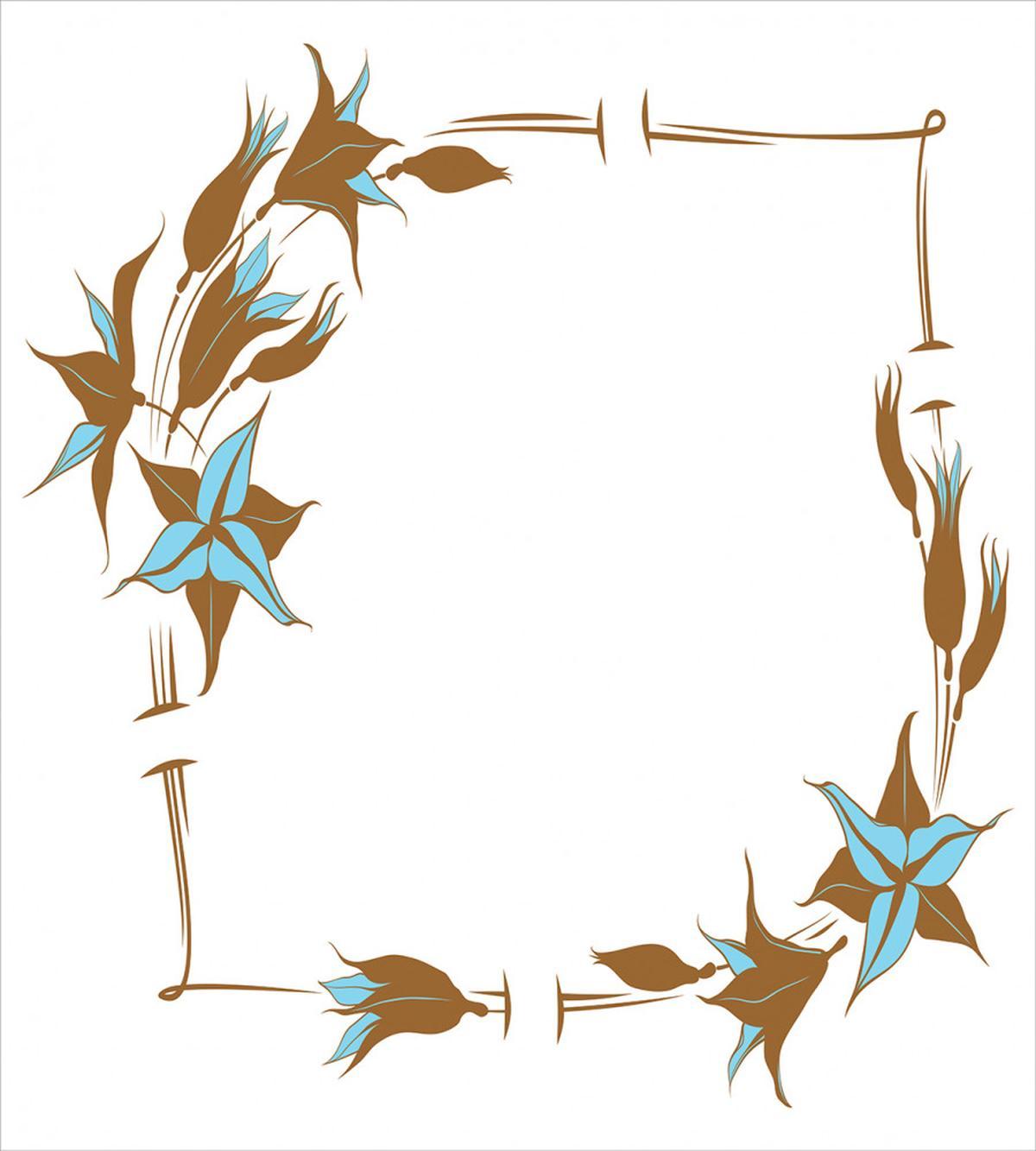 Floral Frame — Pattern
