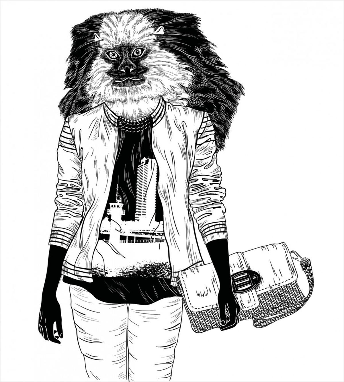 Cool Monkey — Pattern